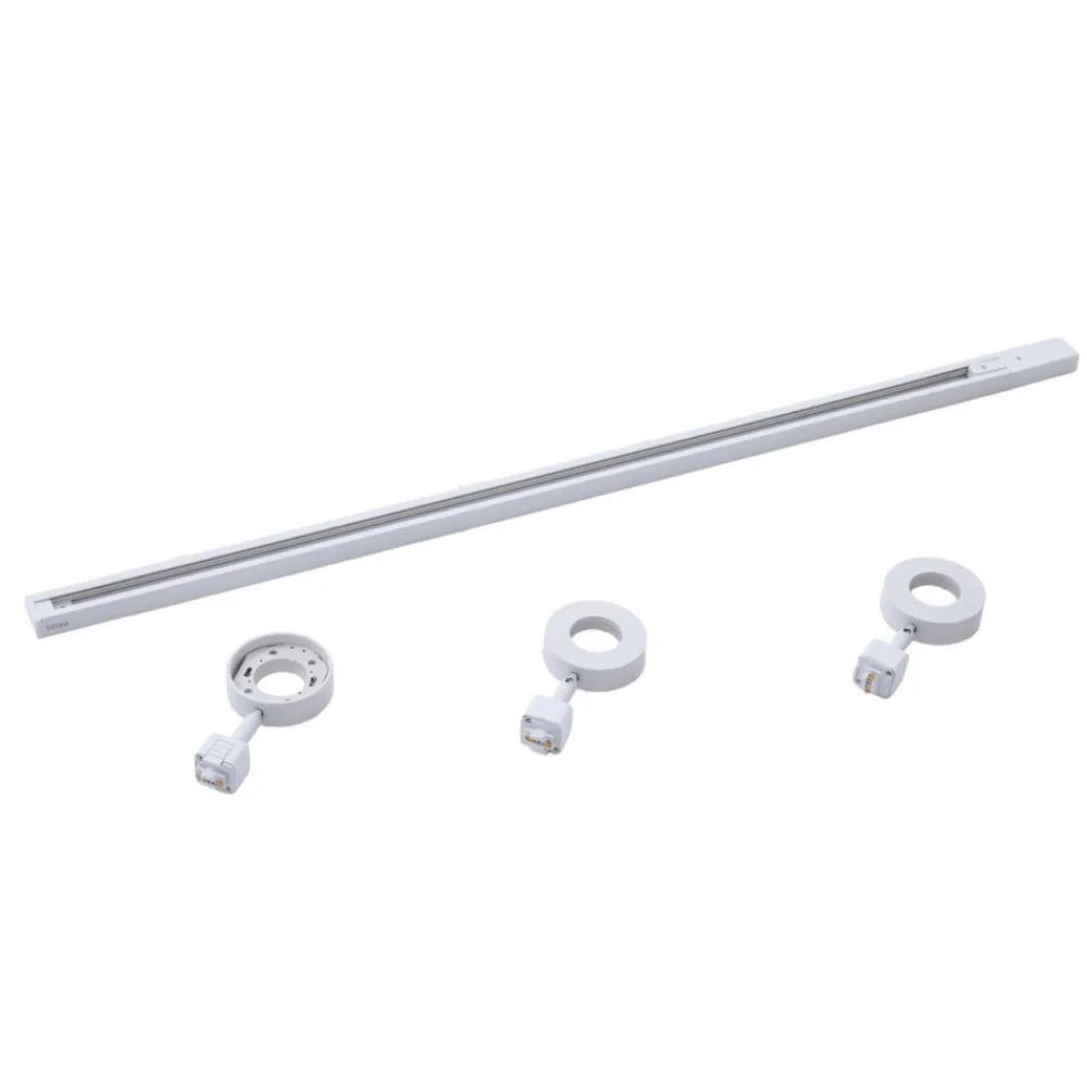 PRIOS Skinnesystem>Jardani skinnesystem med 1 kredsløb 3 lyskilder hvid