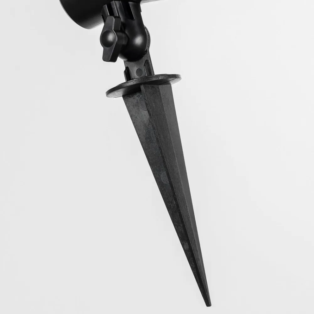 PRIOS Solcellelamper>Jostiras LED-solspotlight med jordspyd