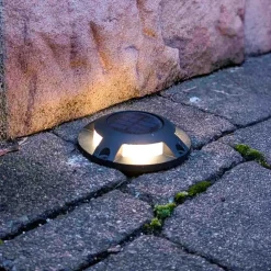 PRIOS Dekorationsbelysning|Solcellelamper>LED gulv-spotlight med LED Selius, antracit, IP67