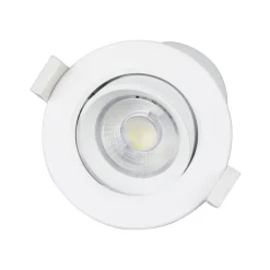 LED indbygningslampe Shima, hvid, 7W, 3000K, 3 enheder, dæmpbar^PRIOS