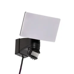 PRIOS LED udendørs vægspot Avayah, bevægelsessensor, IP44