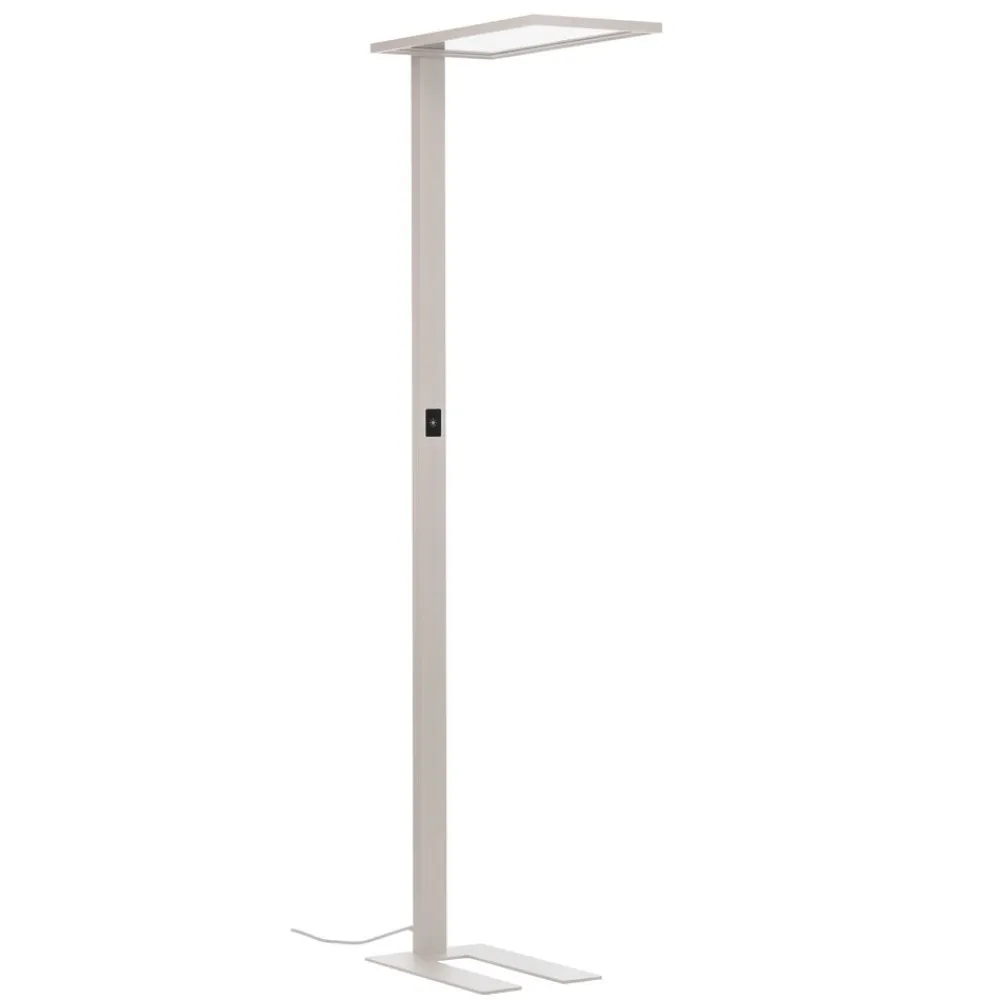 LED-gulvlampe til kontor Taronis, hvid, 195 cm, dæmpbar^PRIOS Sale