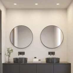 PRIOS LED-indbygningslampe Cadance, hvid, 12 cm, sæt med 10, CCT