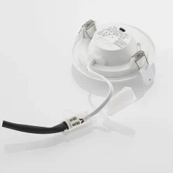 PRIOS LED-indbygningslampe Cadance, hvid, 12 cm, sæt med 10, CCT