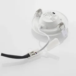 PRIOS LED-indbygningslampe Cadance, hvid, 12 cm, sæt med 10, CCT