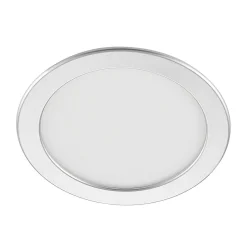 LED-indbygningslampe Cadance, sølv, 22 cm, CCT, IP44^PRIOS Sale