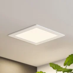 PRIOS Loftlamper|Indbygningsspots>LED-indbygningslampe Helina, hvid, 22 cm, 24 W, dæmpbar