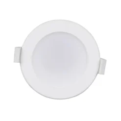 PRIOS Loftlamper|Loftlamper>LED-indbygningslampe Rida, sæt med 10, hvid, 15 cm, CCT, IP44