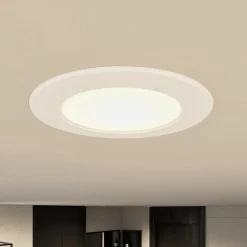 LED-indbygningslampe Rida, sæt med 3, hvid, 12 cm, CCT, IP44^PRIOS Outlet