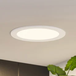 LED-indbygningslampe Cadance, hvid, 22 cm, sæt med 10, CCT^PRIOS New