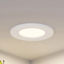 PRIOS Loftlamper|Indbygningsspots>LED-indbygningslampe Cadance, hvid, 12 cm, sæt med 3, CCT