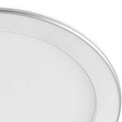 PRIOS LED-indbygningslampe Cadance, sølv, 24 cm, CCT, IP44