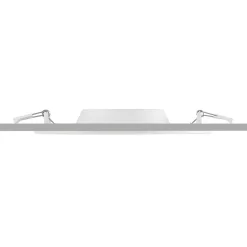PRIOS LED-indbygningslampe Cadance, hvid, 22 cm, CCT, IP44