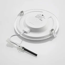 PRIOS LED-indbygningslampe Cadance, hvid, 24 cm, CCT, IP44