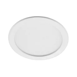 PRIOS LED-indbygningslampe Cadance, hvid, 24 cm, CCT, IP44