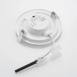 PRIOS LED-indbygningslampe Cadance, hvid, 17 cm, sæt med 10, CCT