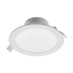 LED-indbygningsspot Rida, hvid. Ø 19 cm, CCT, IP44^PRIOS