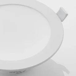 LED-indbygningsspot Rida, hvid. Ø 19 cm, CCT, IP44^PRIOS