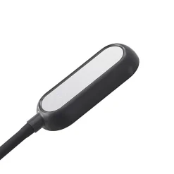 LED-klemmelampe Najari, sort, genopladeligt batteri, USB, 51 cm^PRIOS Best