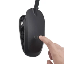 LED-klemmelampe Najari, sort, genopladeligt batteri, USB, 51 cm^PRIOS Best