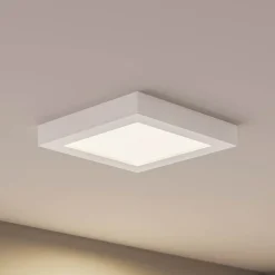 PRIOS Loftlamper>LED-loftlampe Alette, hvid, 22,7 cm 24W, dæmpbar