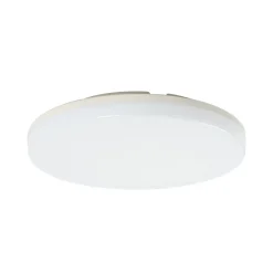 PRIOS LED-loftlampe Artin, Ø 28 cm, hvid, CCT, IP65