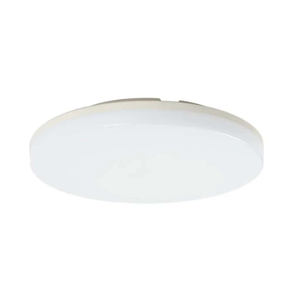 PRIOS LED-loftlampe Artin, Ø 28 cm, hvid, CCT, IP65