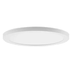 LED-loftlampe Aureka, bevægelsessensor, Ø 33 cm, hvid^PRIOS