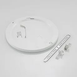 LED-loftlampe Aureka, bevægelsessensor, Ø 33 cm, hvid^PRIOS