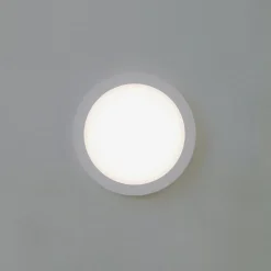 PRIOS LED-loftlampe Aureka, bevægelsessensor, Ø 23 cm, hvid