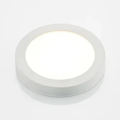 PRIOS LED-loftlampe Edwina, hvid, 25 cm, sæt med 2 stk