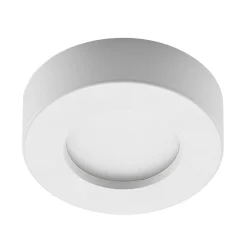 LED-loftlampe Edwina, hvid, 12 cm, CCT, IP44^PRIOS Best