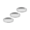 LED-loftlampe Edwina, sølv, 23 cm, sæt med 3 stk^PRIOS Outlet