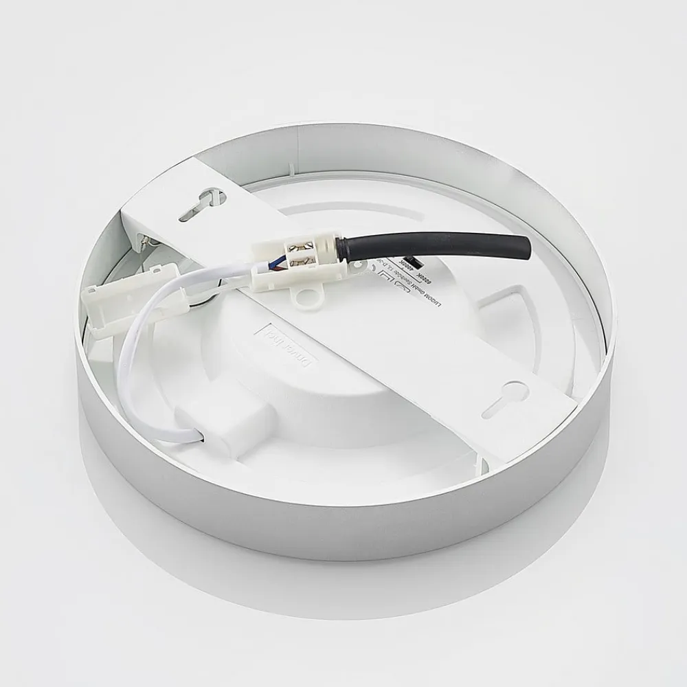 LED-loftlampe Edwina, sølv, 23 cm, sæt med 3 stk^PRIOS Outlet