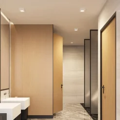 LED-loftslampe Alette, hvid, 12,2 cm, dæmpbar^PRIOS Discount