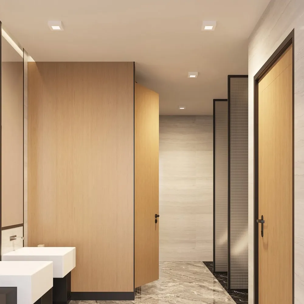 LED-loftslampe Alette, hvid, 12,2 cm, dæmpbar^PRIOS Discount