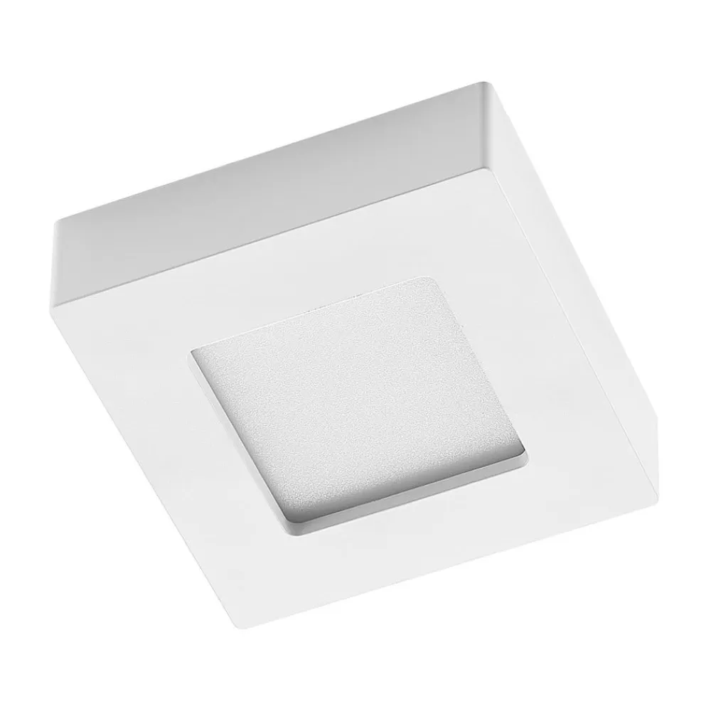 LED-loftslampe Alette, hvid, 12,2 cm, dæmpbar^PRIOS Discount