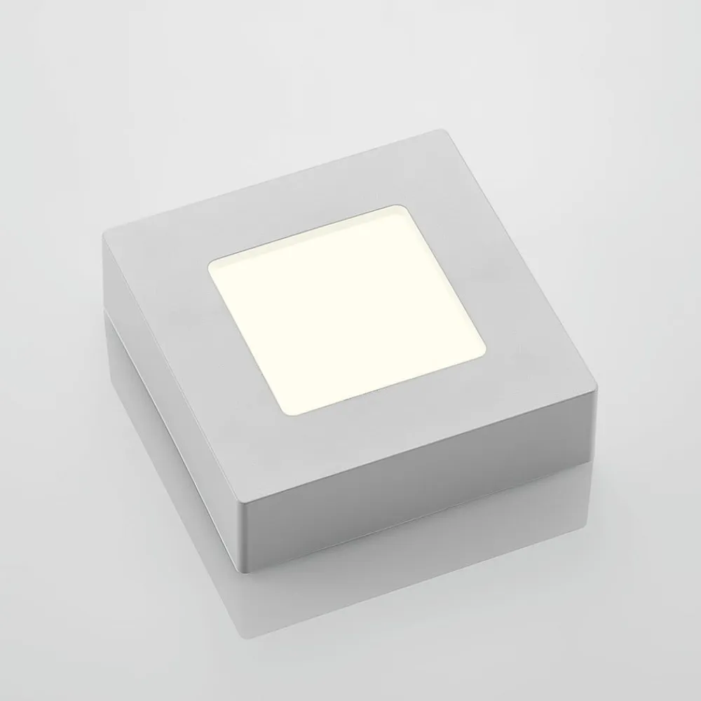 LED-loftslampe Alette, hvid, 12,2 cm, dæmpbar^PRIOS Discount