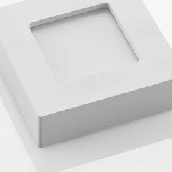 LED-loftslampe Alette, hvid, 12,2 cm, dæmpbar^PRIOS Discount