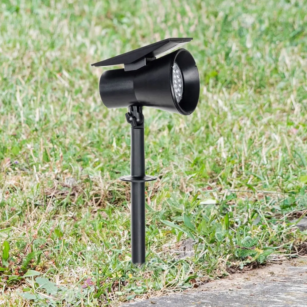 LED-solspot Birko, højde 56 cm, sort, jordspyd^PRIOS Sale