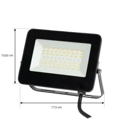 PRIOS Liezel udendørs LED-spot 15W RGBW Tuya IP65