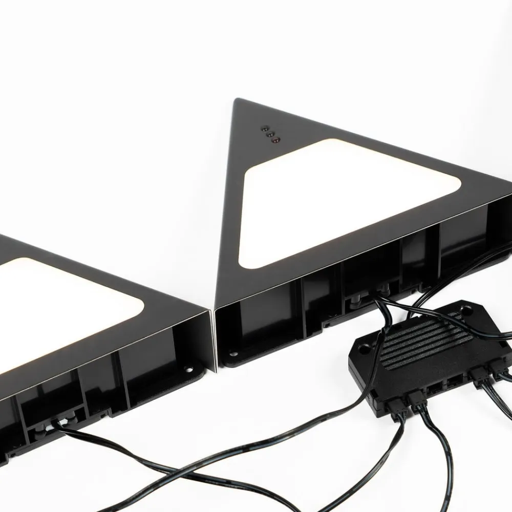 Odia LED-underskabsbelysning, sort, sæt med 5 stk^PRIOS Clearance