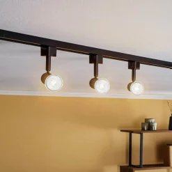 Okko 1 lyskilde skinnesystem 3 lyskilder sort^PRIOS Hot