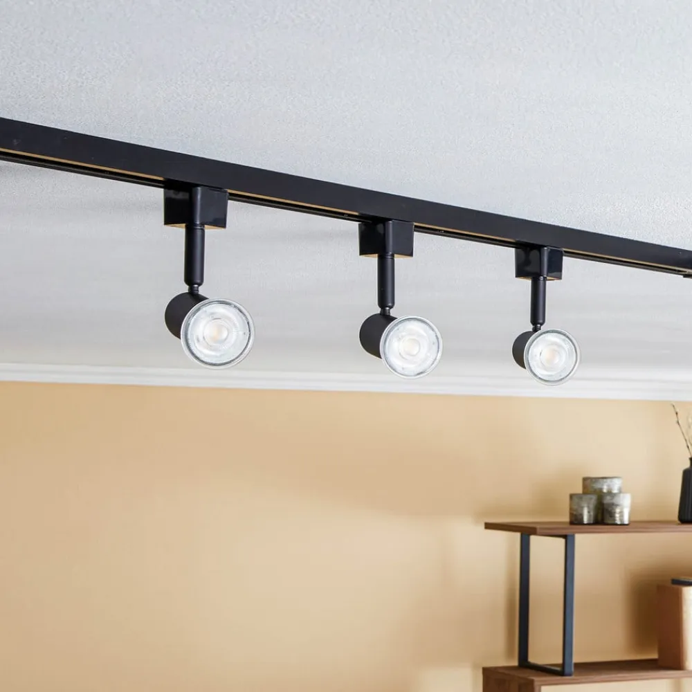 Okko 1 lyskilde skinnesystem 3 lyskilder sort^PRIOS Hot