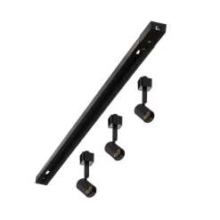 Okko 1 lyskilde skinnesystem 3 lyskilder sort^PRIOS Hot