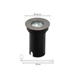 PRIOS Nedgravet Udebelysning|Udendørs Spot><noscript><img width=