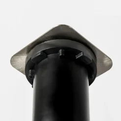 Riya nedgravningslampe, kantet, stål^PRIOS Hot