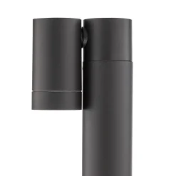 PRIOS spot med jordspyd Tulimar, højde 40 cm, antracit, aluminium