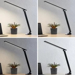 Tamarin LED-bordlampe, kan dæmpes, sort^PRIOS