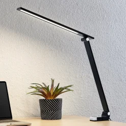 Tamarin LED-bordlampe, kan dæmpes, sort^PRIOS